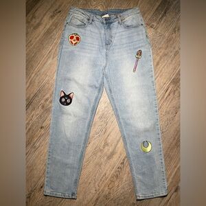 Sailor Moon Mom Jeans  Size: 11